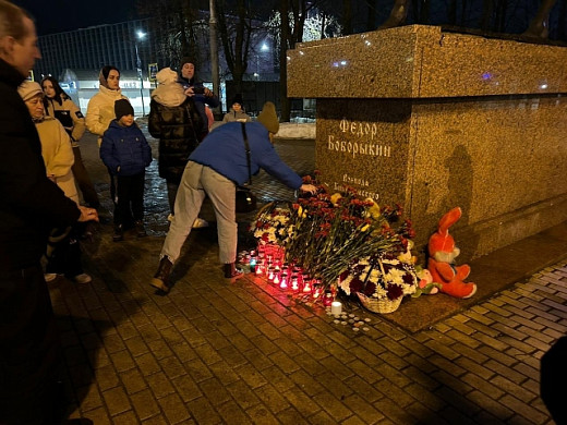 Кинешемцы почтили память погибших при теракте в «Крокус Сити Холле»
